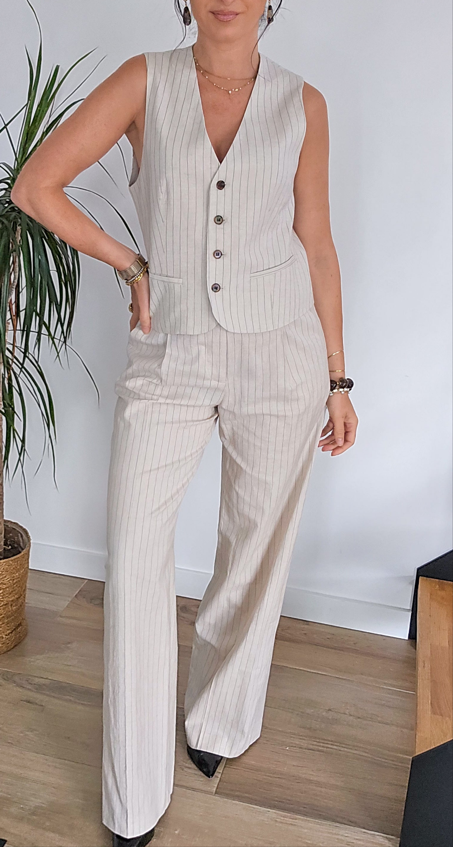 PANTALON COUPE DROITE