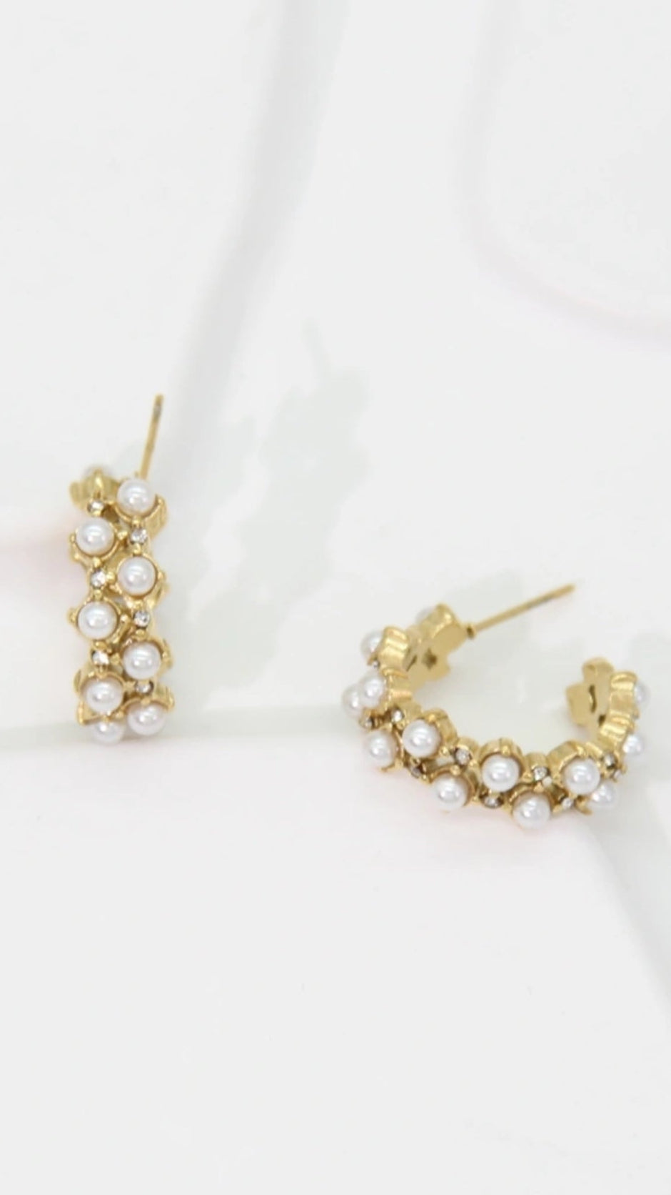 BOUCLES D'OREILLES PERLA