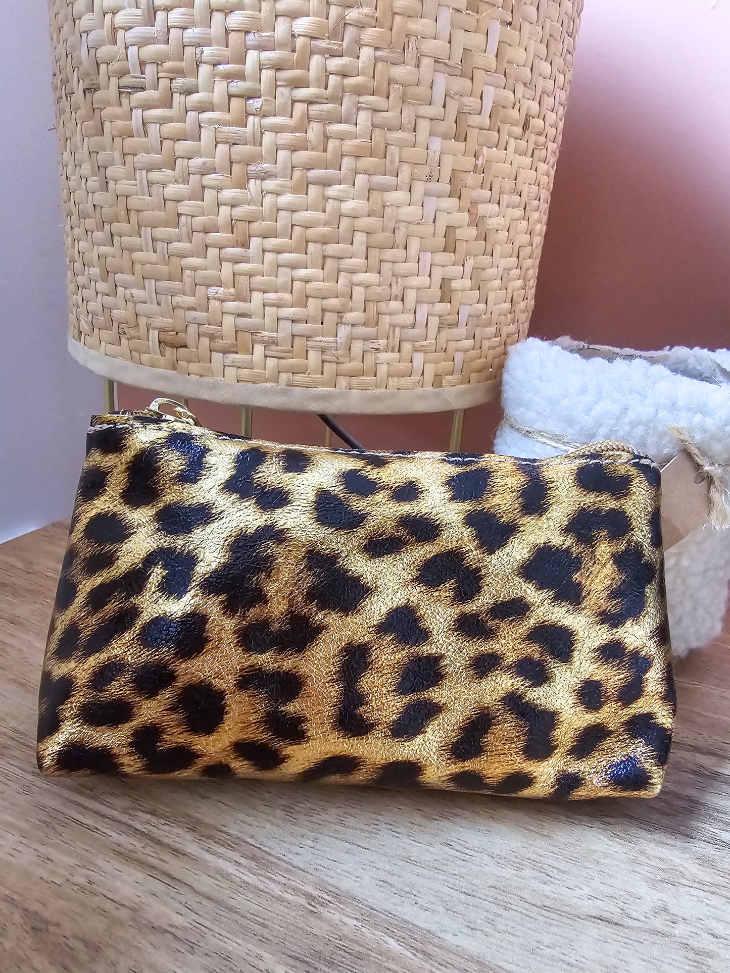 POCHETTE TROUSSE LEOPARD