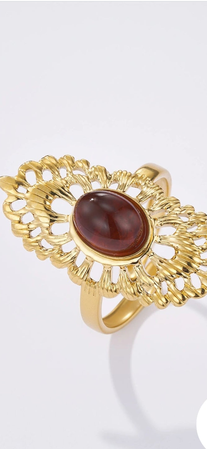 BAGUE AMBRE