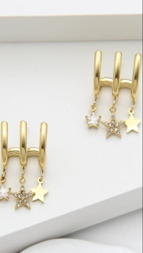 BOUCLES D'OREILLES CELESTE