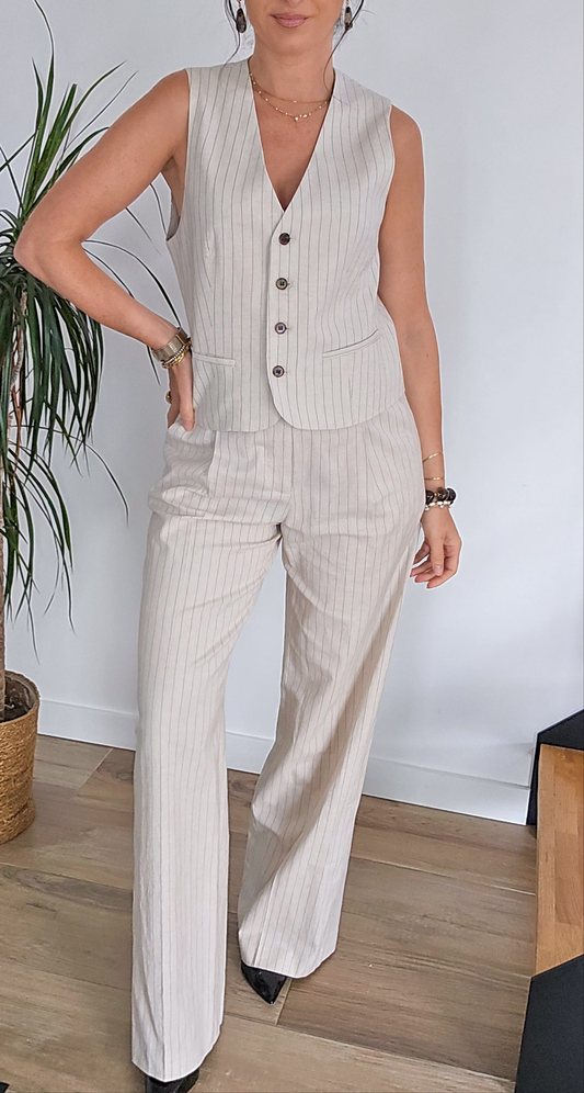 PANTALON COUPE DROITE
