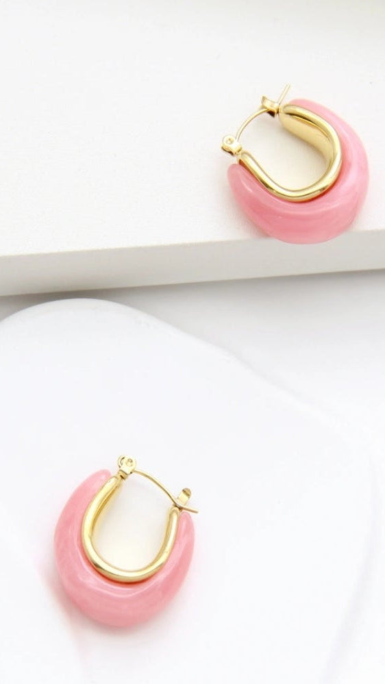 BOUCLES D'OREILLES AMBRE