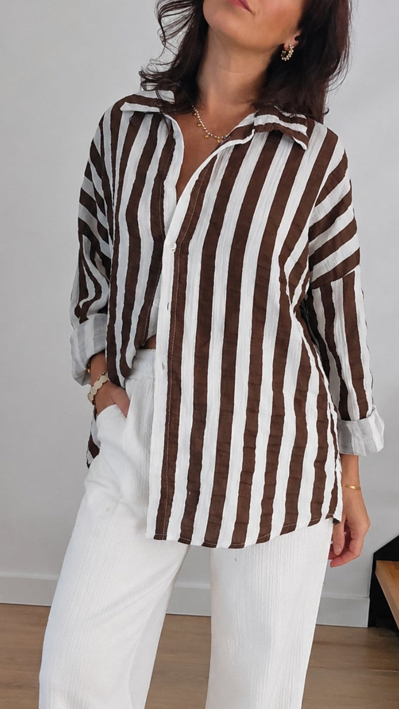 CHEMISE RAYURE