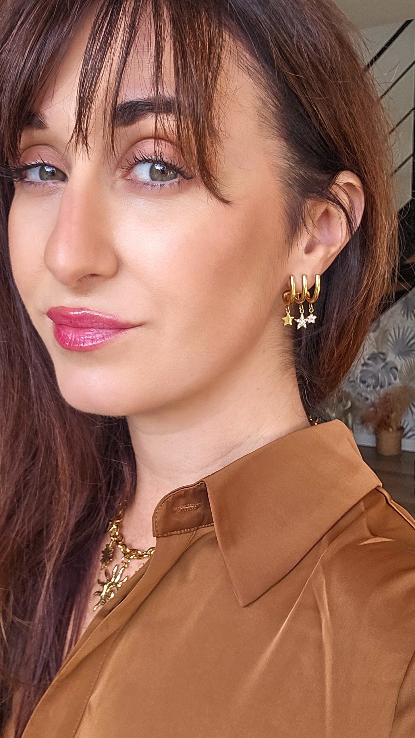 BOUCLES D'OREILLES CELESTE