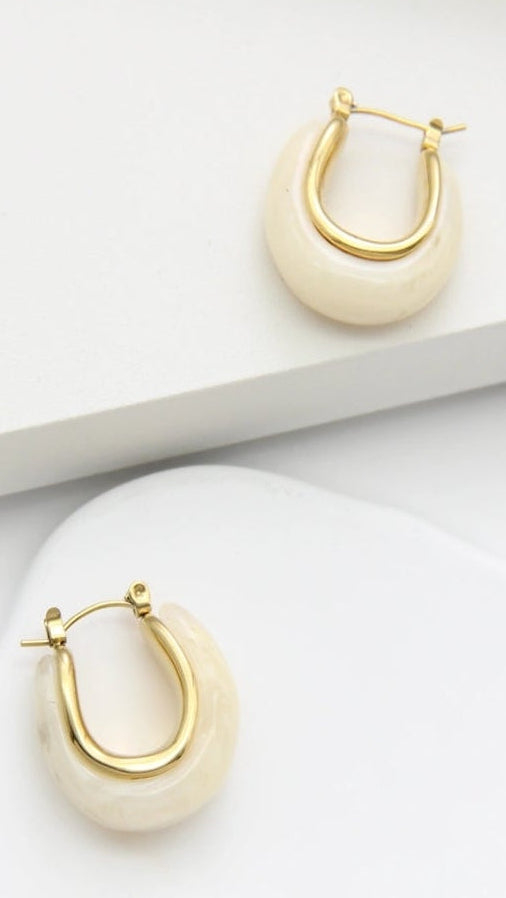 BOUCLES D'OREILLES AMBRE