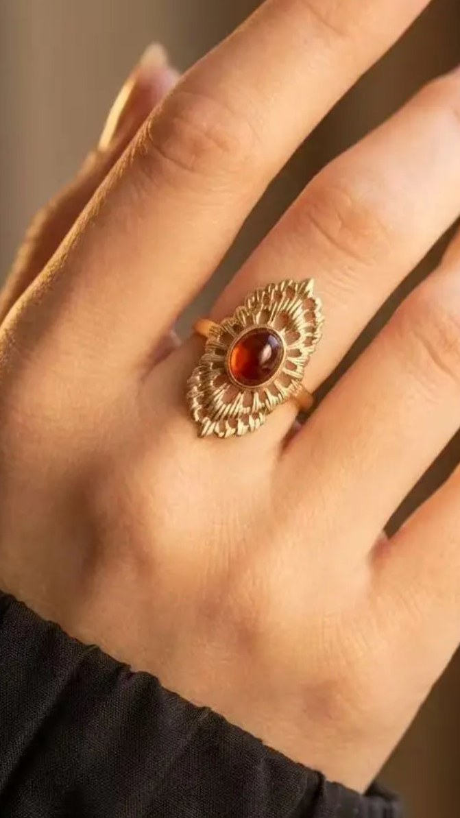 BAGUE AMBRE