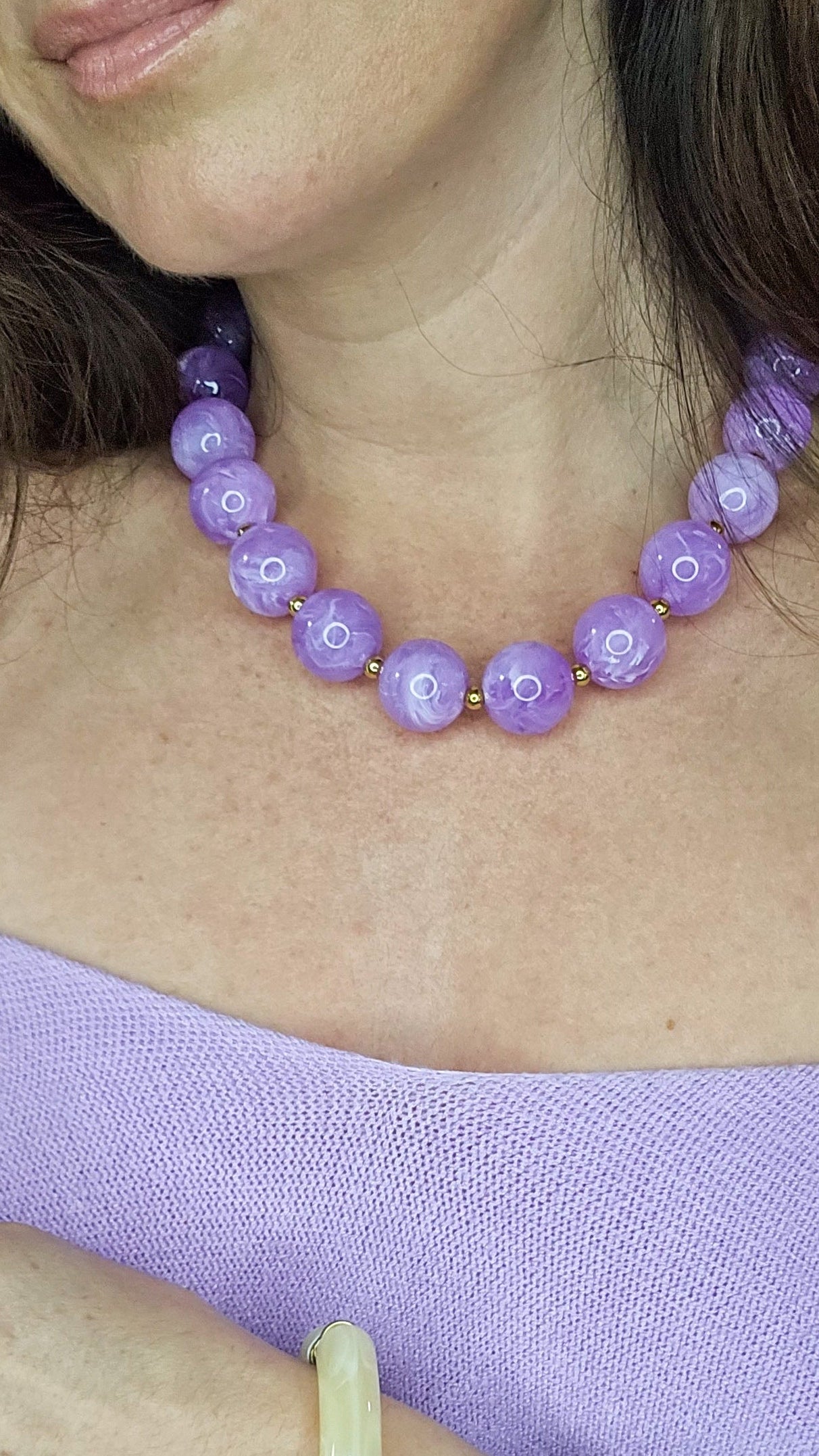 COLLIER LILA