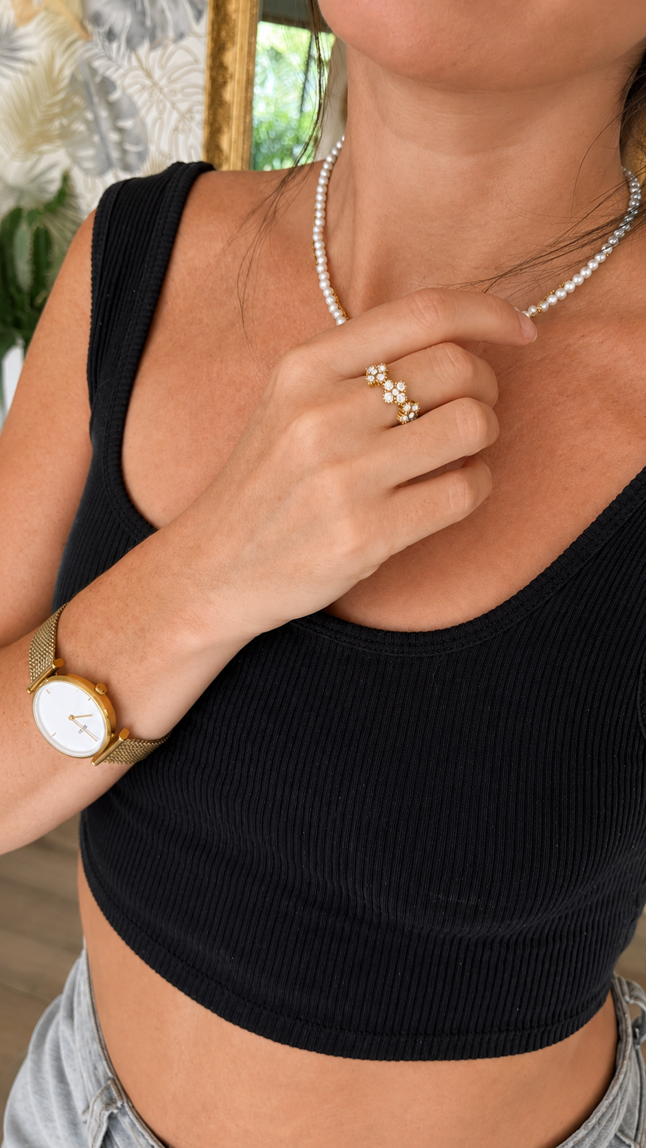 BAGUE STRASS