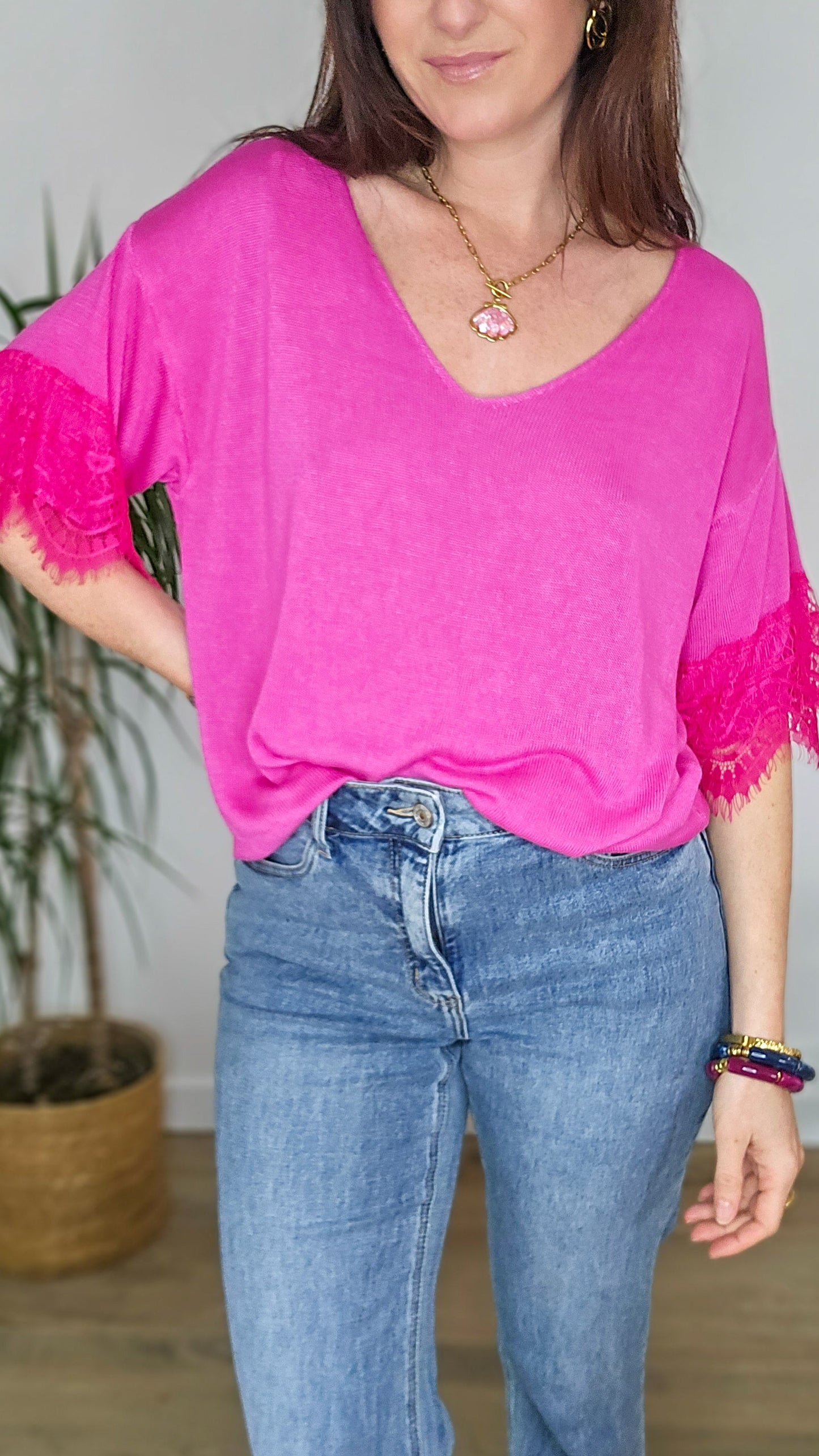 PULL FUSHIA