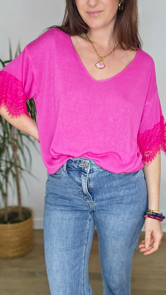 PULL FUSHIA