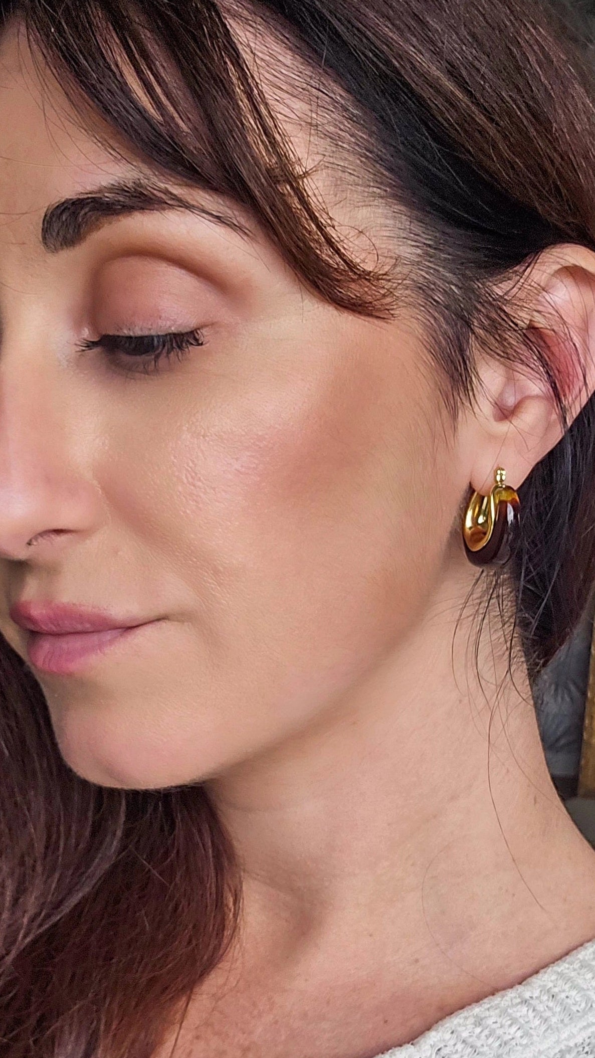 BOUCLES D'OREILLES AMBRE