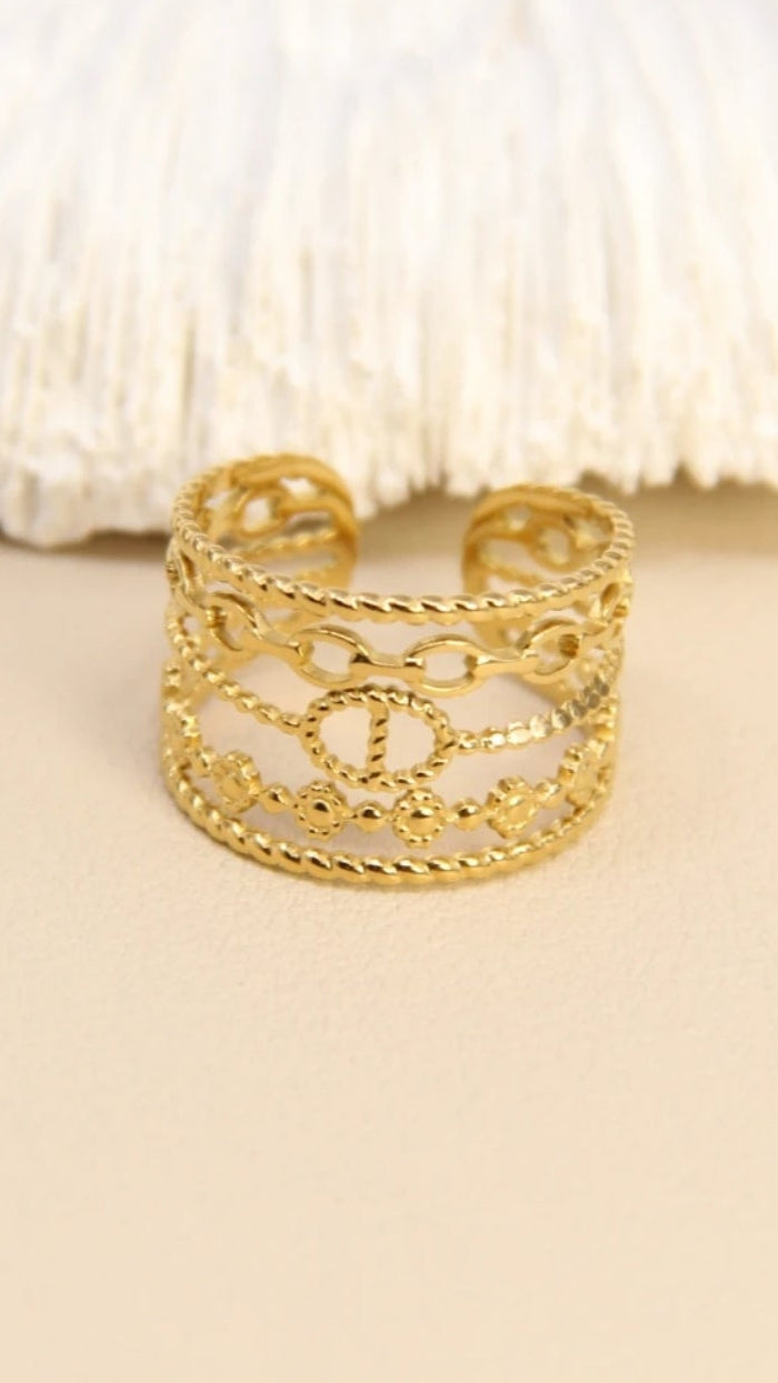 BAGUE DENTELLE